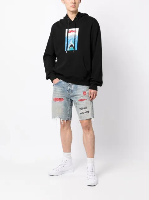 Mostly Heard Rarely Seen 8-Bit Sharkbite pullover hoodie