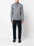 Fay mock-neck wool sweater