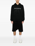Givenchy hoodie in fleece with reflective artwork