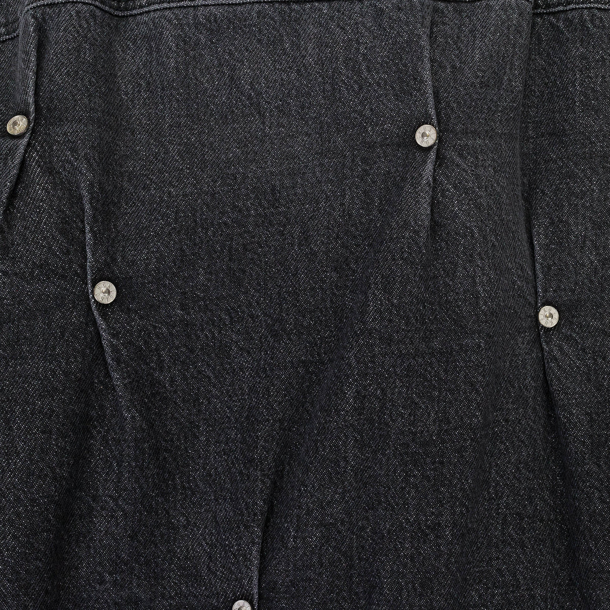 PADDED MULTI RIVET DENIM JACKET