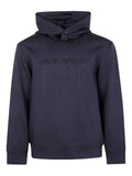 Emporio Armani crystal-embellished hoodie