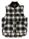 Filson checked gilet
