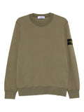 Stone Island 6100060 Organic-Cotton Fleece Sweater
