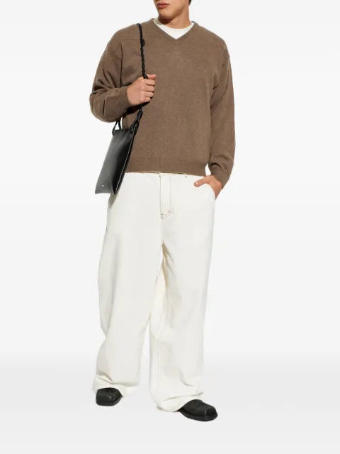 Jil Sander V-neck knitted sweater