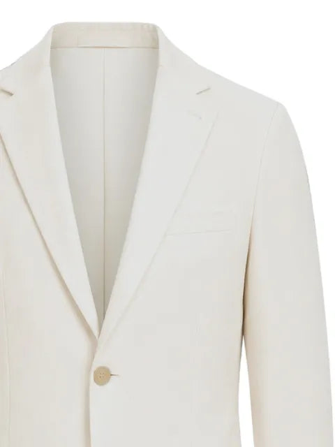 Eleventy single-breasted notch-lapel blazer