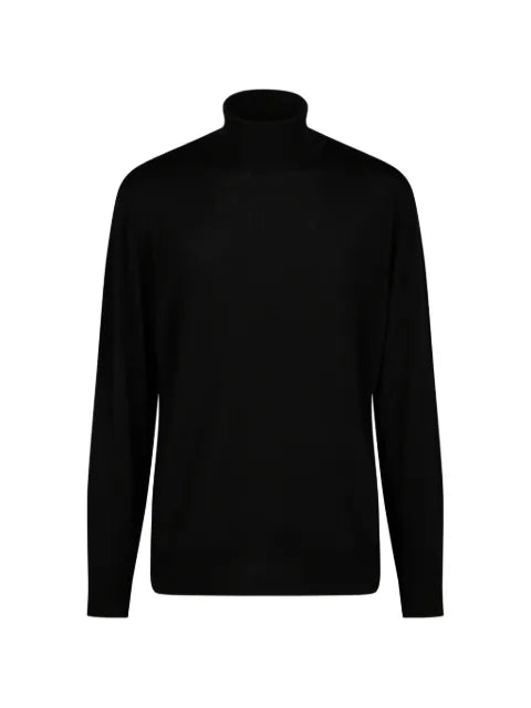 Canali roll-neck knitted sweater