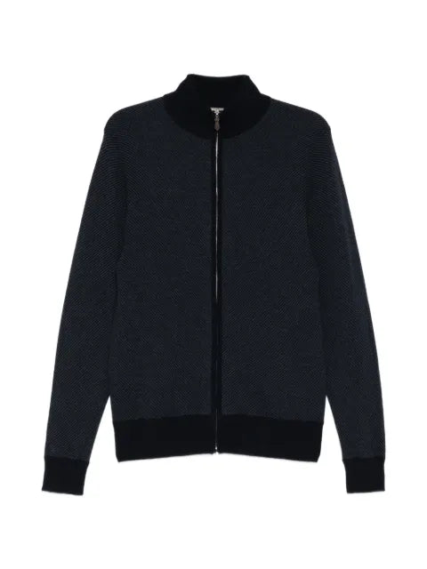 N.Peal Knightsbridge zip-up cardigan