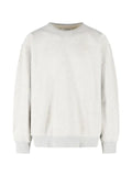 Maison Margiela denim-patchwork crew-neck sweatshirt