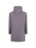 Herno faux-fur trim hooded coat