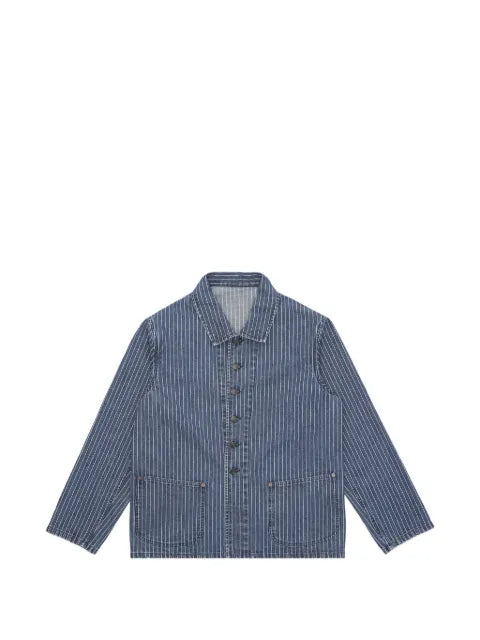 Fortela Clays pinstripe denim jacket