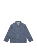 Fortela Clays pinstripe denim jacket