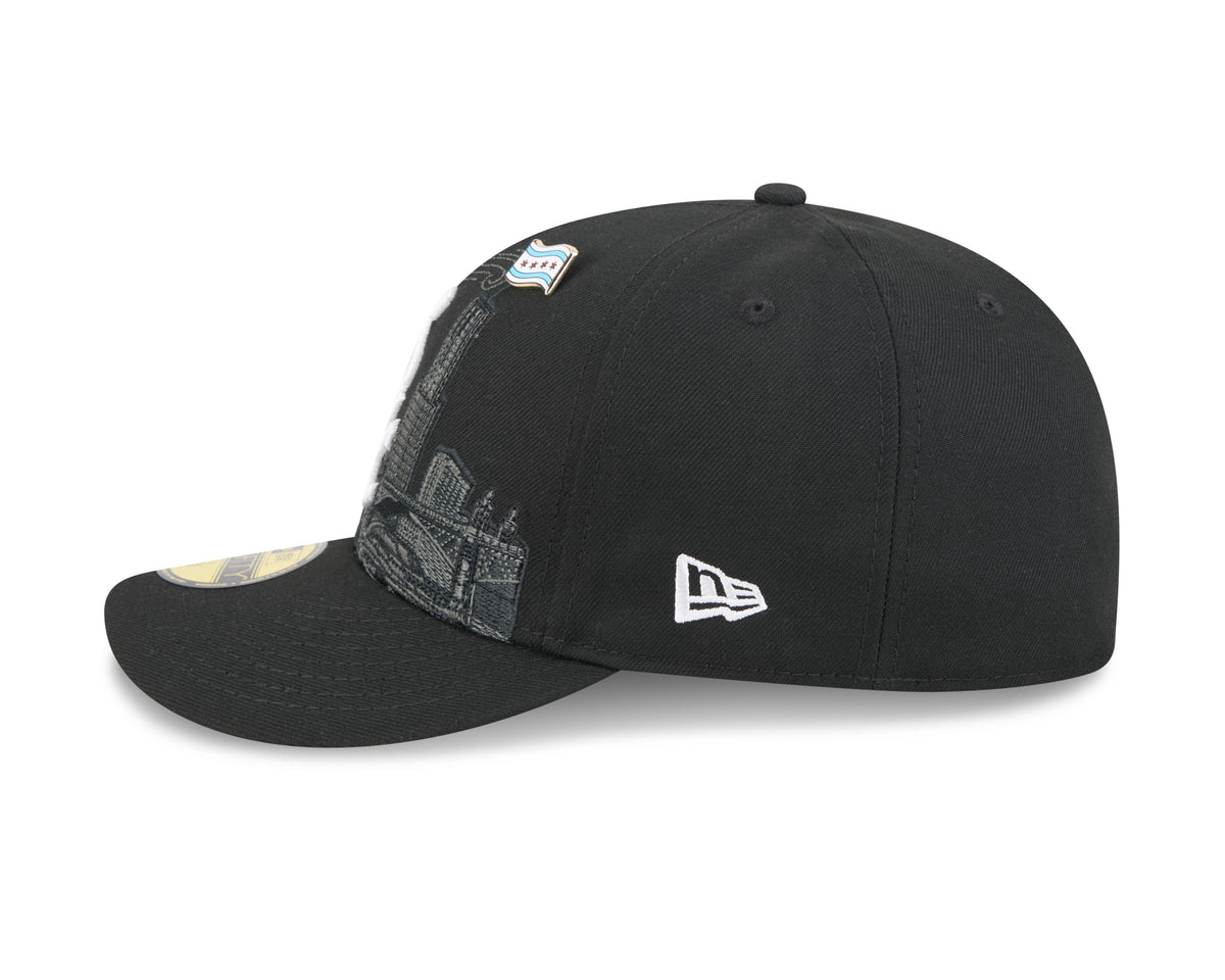 New Era 5950 Pinch Crown Chicago White Sox Injection Fitted Hat