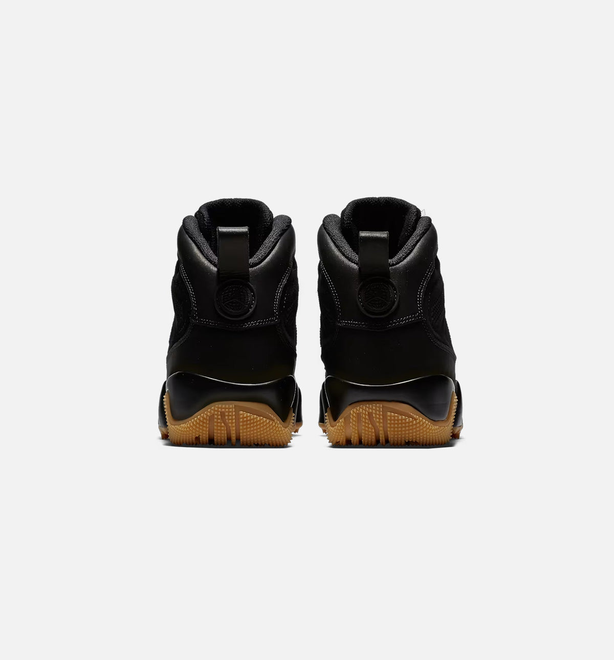 Air Jordan 9 Retro Men's Lifestyle Boots - Black/Black Gum/Light Brown