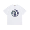 BAPE Busy Works Iridescent Circle Graphic T-Shirt