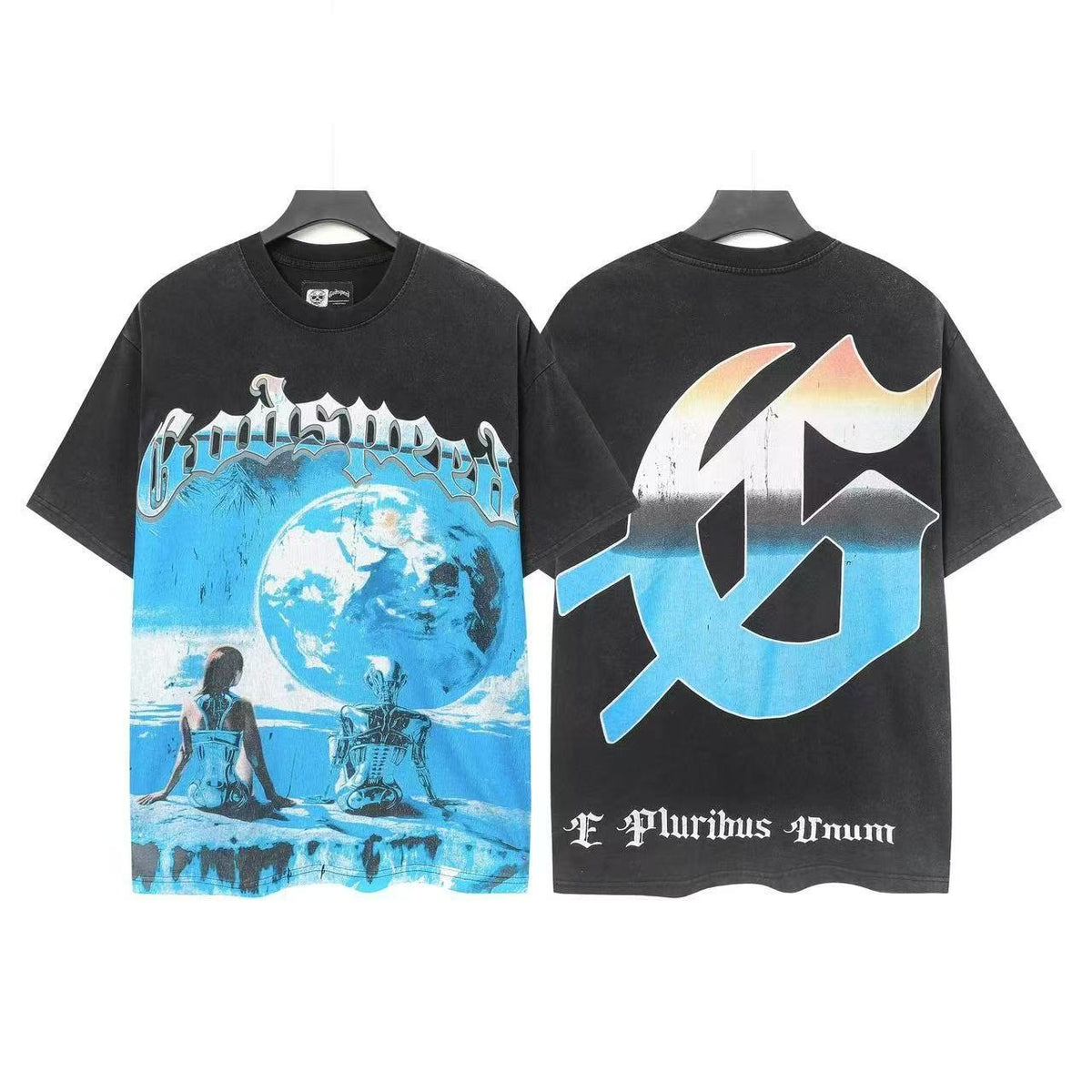 Godspeed Washed Rock Graphic T-Shirt