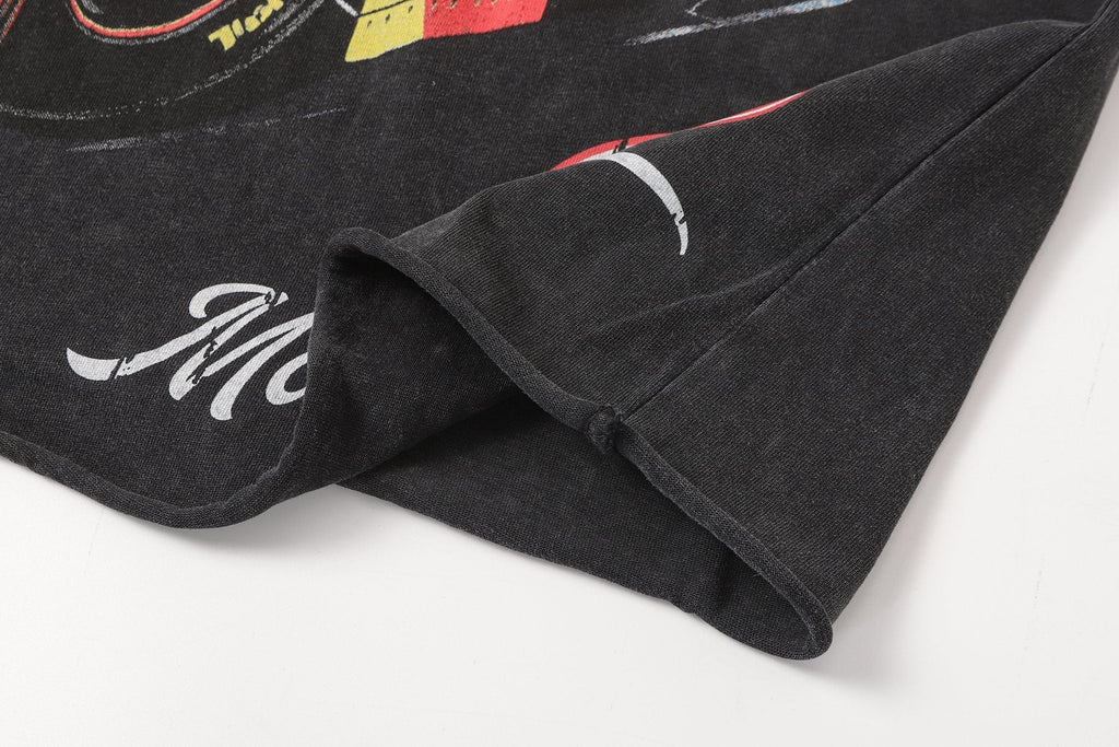 SAINT Racing Graphic Short-Sleeve T-Shirt in Black