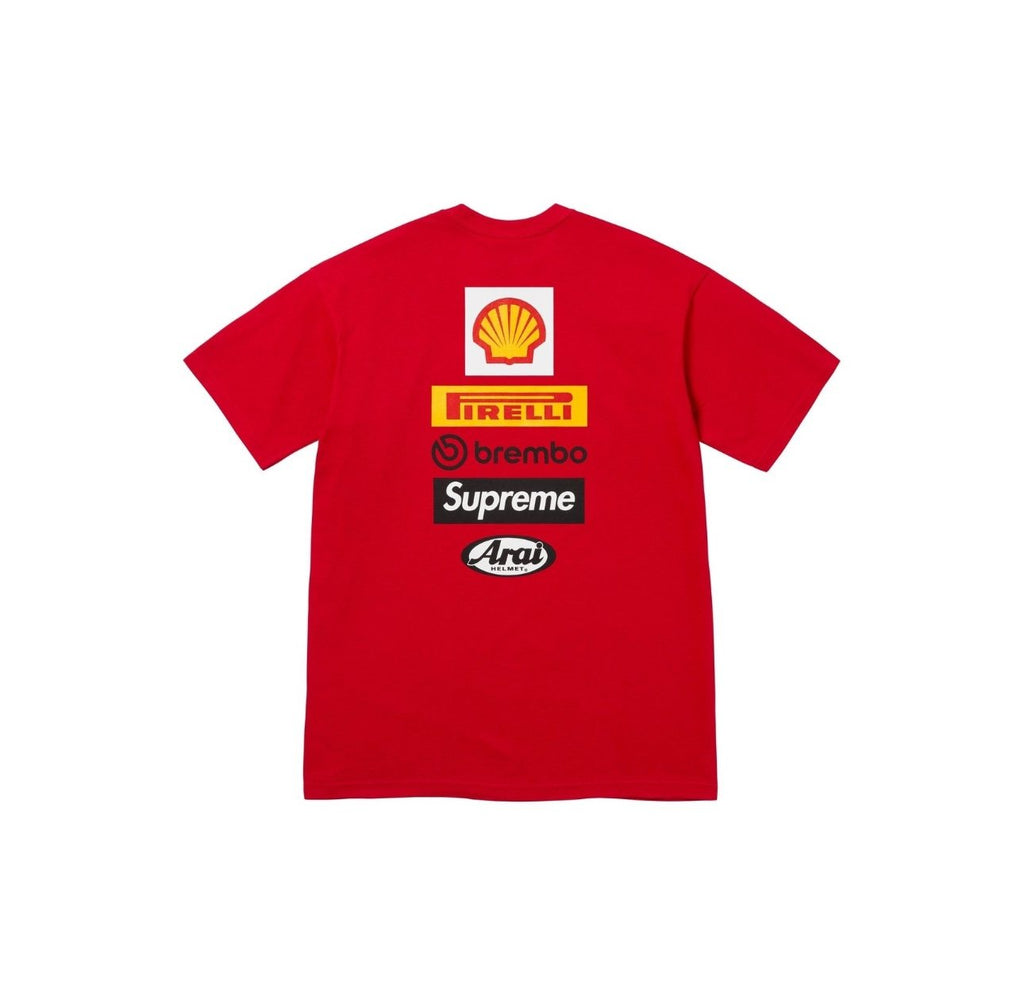 Supreme Ducati Back Logo Graphic T-Shirt