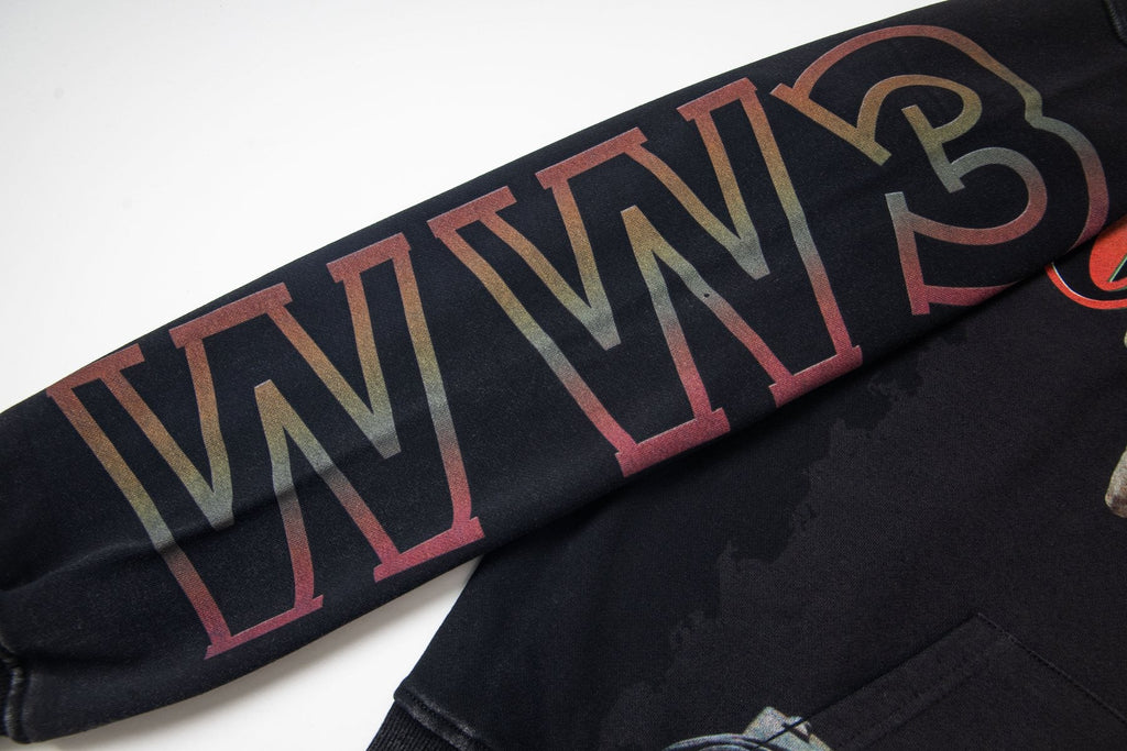 Godspeed Skeleton Hand Graphic Hoodie