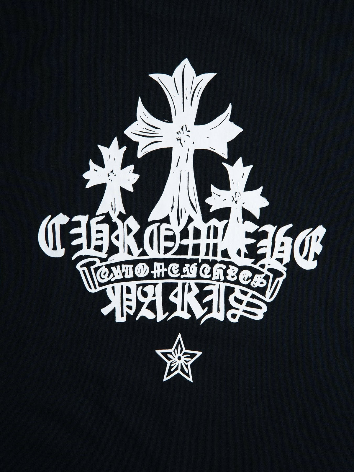 Chrome Hearts Cross Graphic Short-Sleeve T-Shirt